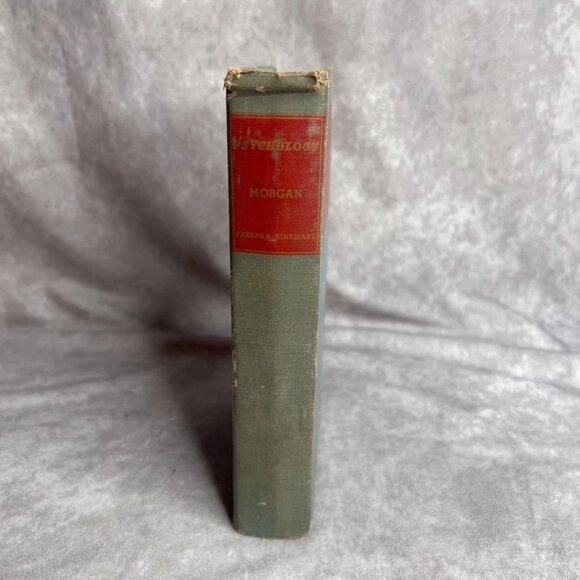 Psychology By John J.B. Morgan Hardcover Book 1950 Farrar & Rinehart READ - Picture 2 of 12